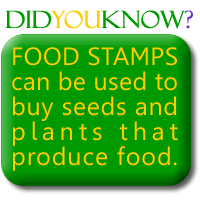 did you know foodstamps